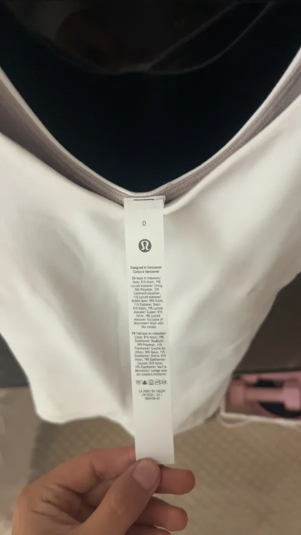 White lululemon align dress  - Image 3