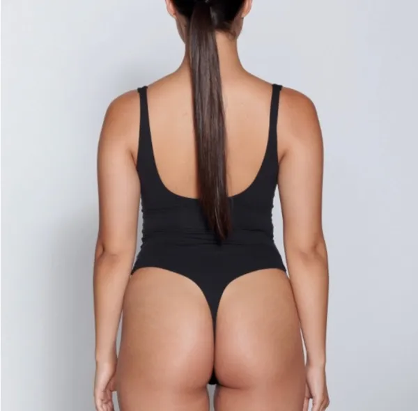 SKIMS Fits Everybody Square Neck Bodysuit M - Image 2
