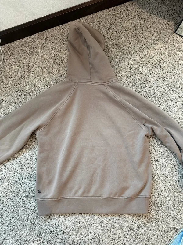 Athleta girls hoodie brown - Image 2