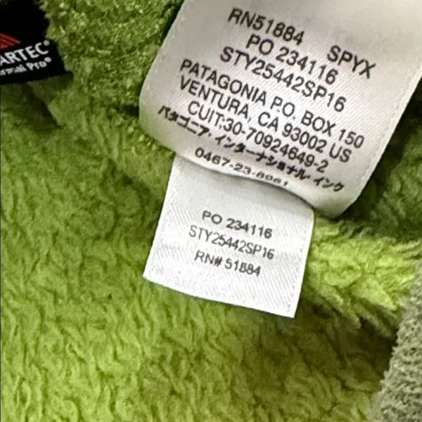Patagonia Women's‎ Re-Tool Snap T Fleece Pullover Size XXS - Image 9