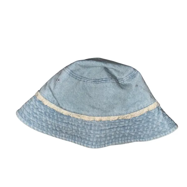 Universal Threads Denim Bucket Hat Light Wash Blue 100% Cotton unisex adjustable - Image 6