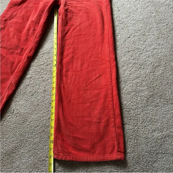 BDG High Rise Bright Orange Wide-Leg Jeans - Image 8