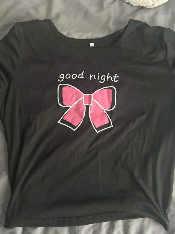 SHEIN Sleepwear Set Black Size XL - Image 2