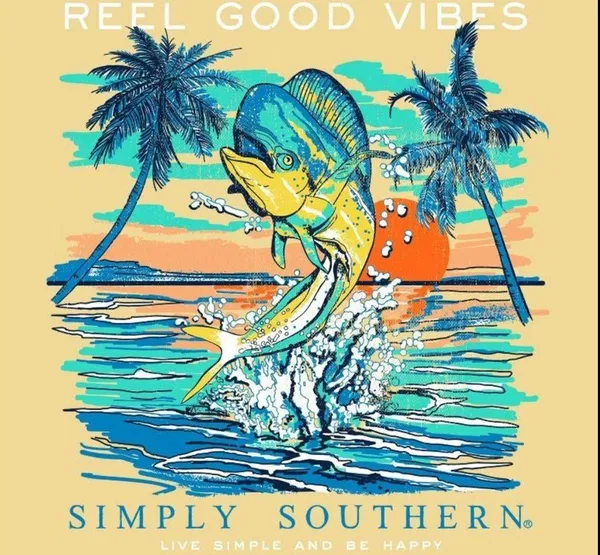 Simply Southern Yellow Short Sleeve Graphic Tshirt - Image 3