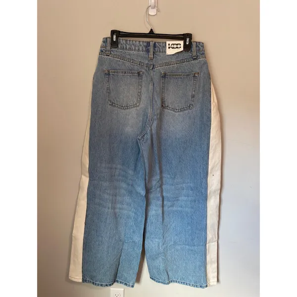 New KBB by Kahlana Medium Wash Wide Leg Jeans Women’s Size 4 - Image 3
