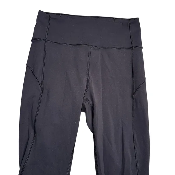 Lululemon All The Right Places Leggings Womens Black Excellent High‎ Rise Pocket - Image 2