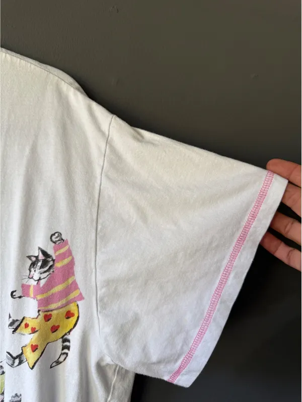Little Blue House The Cats Pajamas Cotton Sleepshirt - Image 6