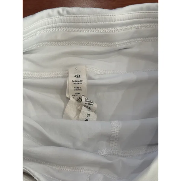 Lululemon Pace Rival Skirt Womens White Purple Tie Dye Athletic Skort Size 0 - Image 5