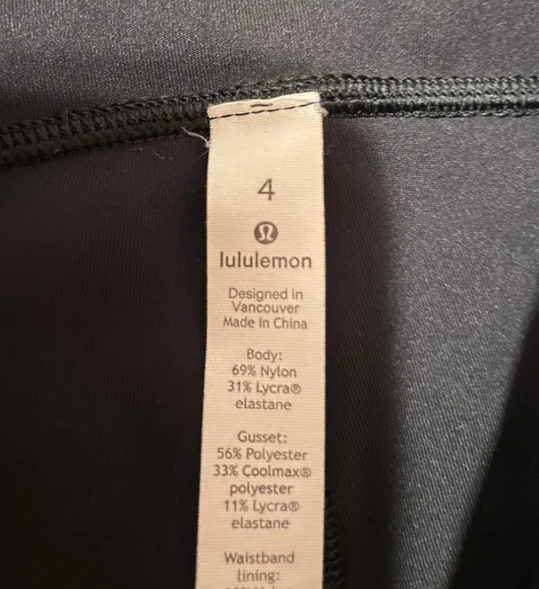Lululemon Black Leggings - Image 2