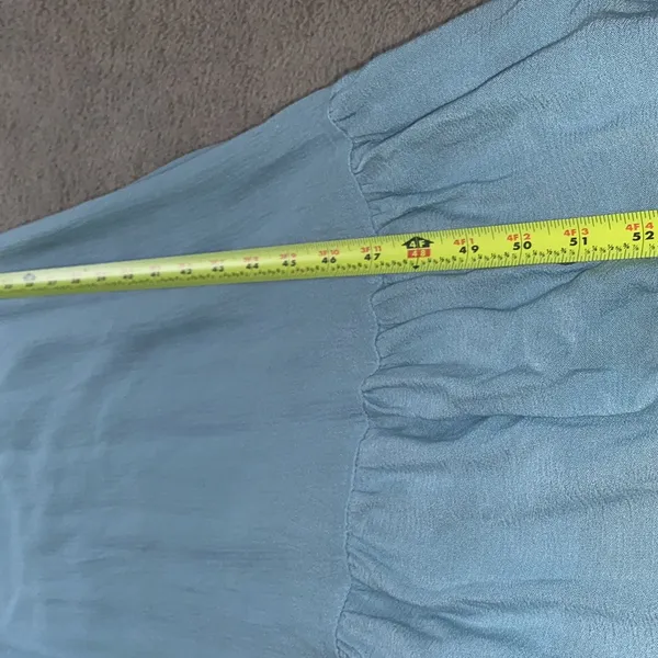 Rue21 Maxi Long Dress Blue XS lace - Image 4