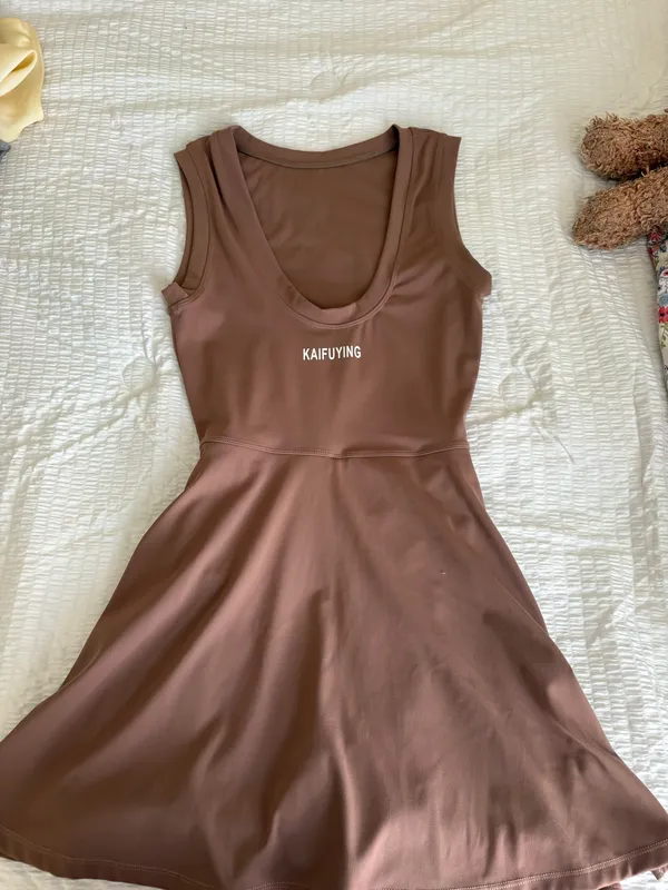 Tennis dress Brown - Image 3