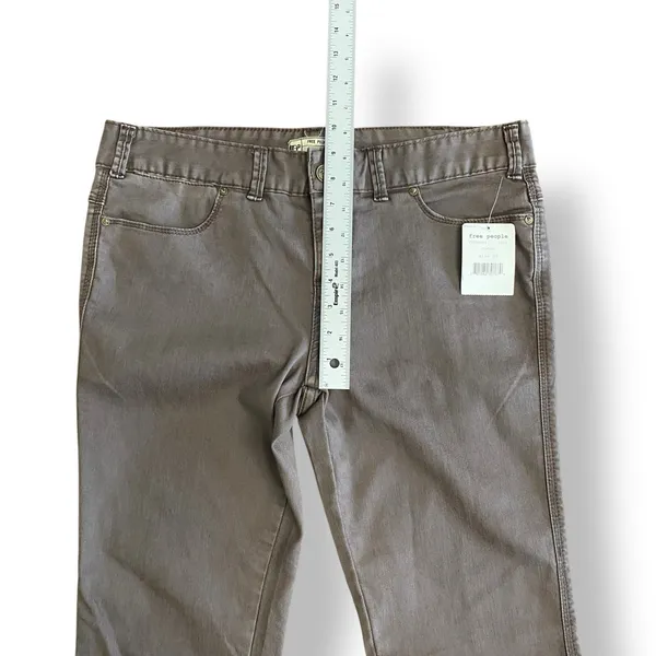Free People NWT Brown‎ Skinny Jeans Womens Size 29 Streetwear Boho - Image 5