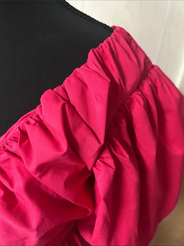 Express Pink puff sleeve mini dress - Image 2