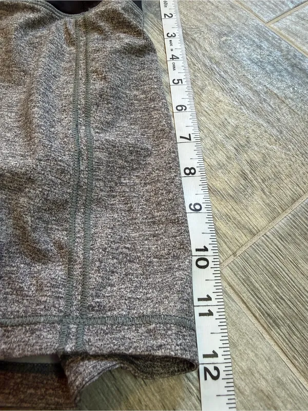 Lululemon Pace Rival Mid Rise Skirt Skort Heather Grey Tennis Women's 10 - Image 9