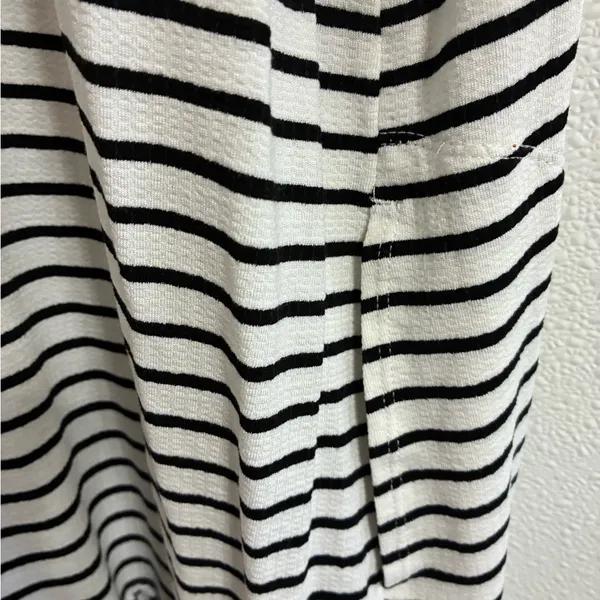 Max Studio Black and White Striped Dress XL - Image 5