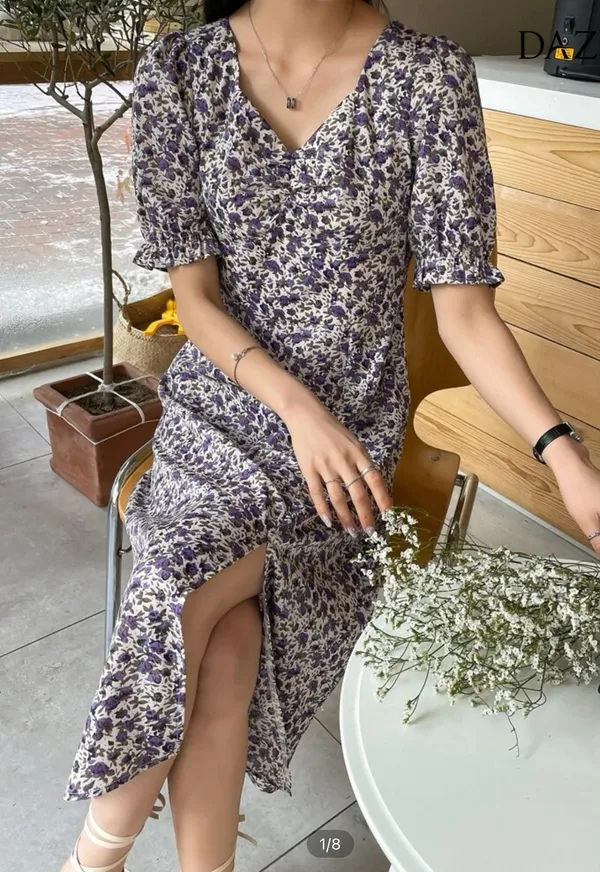 Floral Dress Multi Size M - Image 7