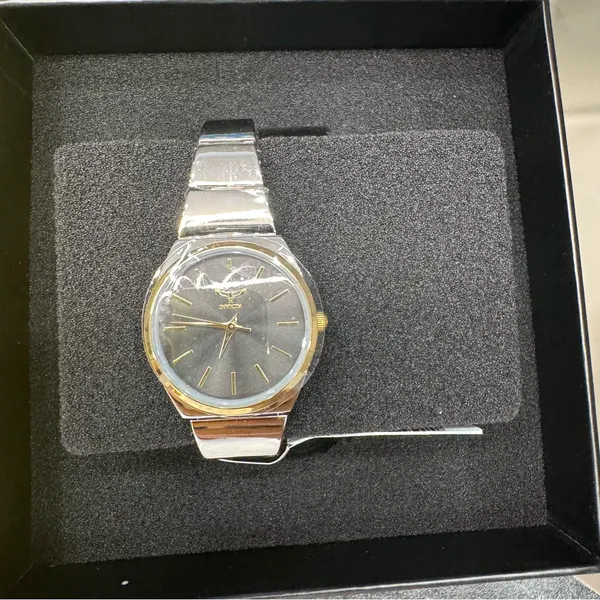Invicta Celestial Women's 28mm Black Dial Watch Metallic Band BNIB Elegant - Image 2