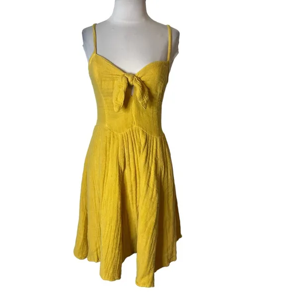 Jen's Pirate Booty Bambi Dress‎ Gold sz S - Image 5