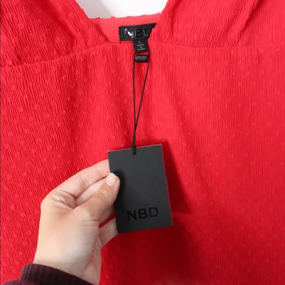 NBD / Revolve Roxanne Cami Top in Candy Red NWT - Image 12