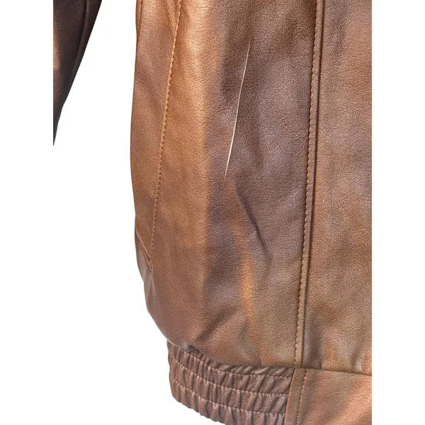 Show Me Your Mumu Maverick Bomber Jacket in Chestnut Brown XSmall New Womens - Image 6