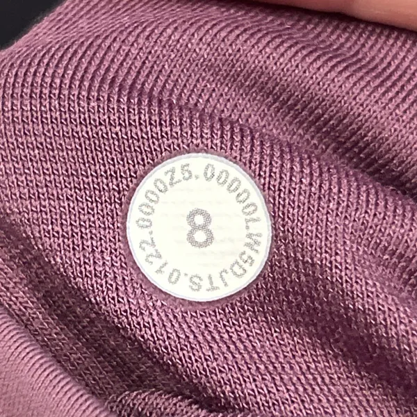 Lululemon Instill High-Rise Leggings Womens 8 Purplish Pink Athletic 25” Stretch - Image 7