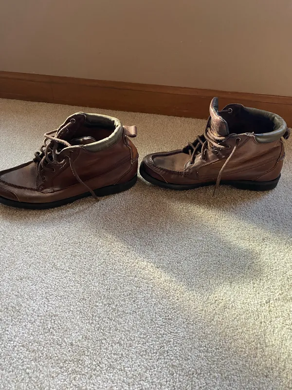 American Eagle Dakota 90s Brown Leather Boots - Image 4