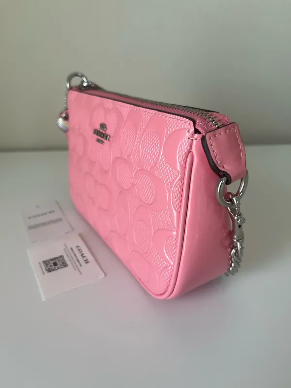 Coach Nolita 19 In Signature Leather With Heart Charm - Image 5