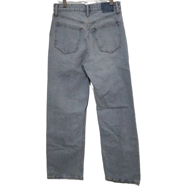 Abercrombie & Fitch The '90s Relaxed Jean High Rise Blue Jeans Size 26 2 NWT NEW - Image 2
