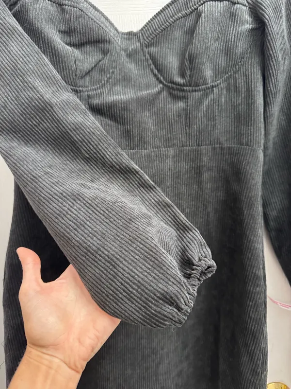 Corduroy Missguided Dress - Image 3