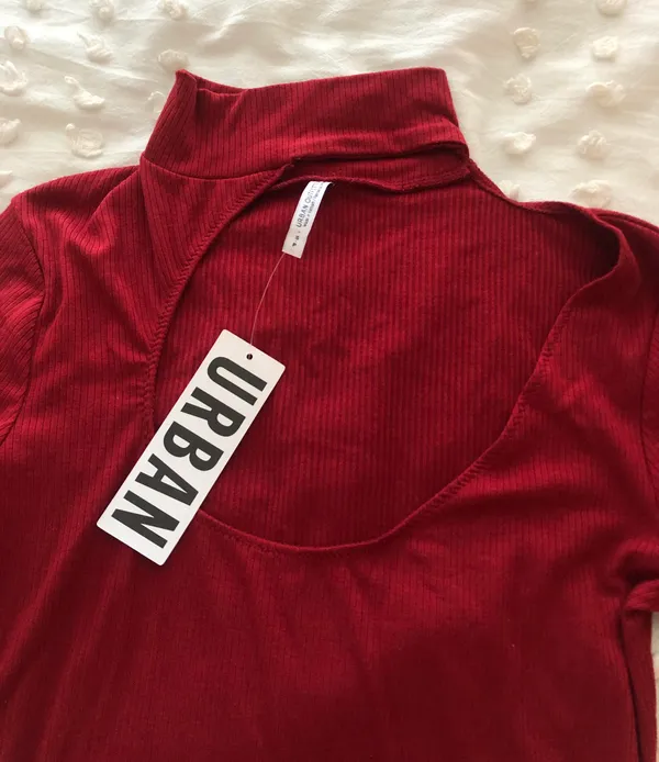 Urban Outfitters Red Cutout Dress - Image 3