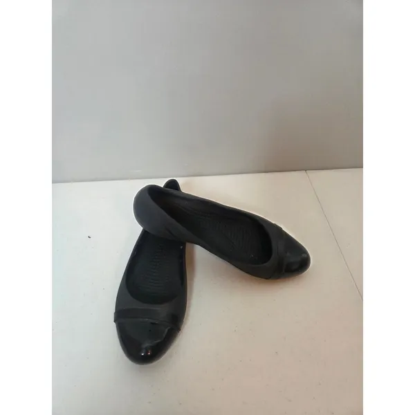 Crocs Gianna Alice Ballet Flats Black Wns Sz 10 Comfort Shoe - Image 2