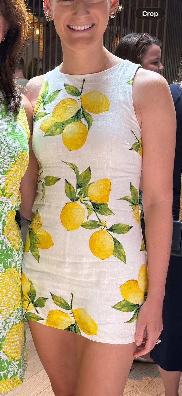Boutique Lemon linen dress - Image 2