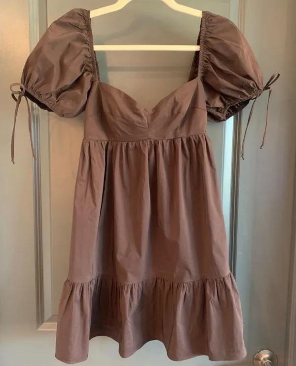 These Three Boutique Brown Dress - Image 2