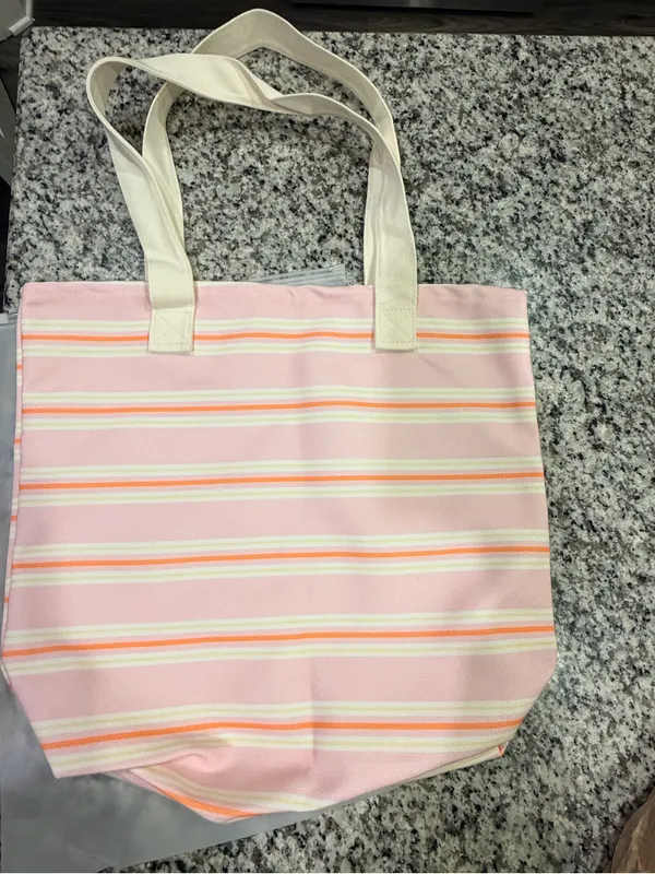 Parke x Shopbop pink rose stripe tote bag limited edition sold out style - Image 8