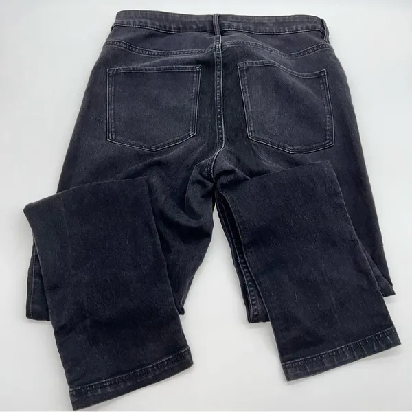 &Denim Women's Black Skinny Curvy High Rise Denim Jeans Size 33 - Image 4