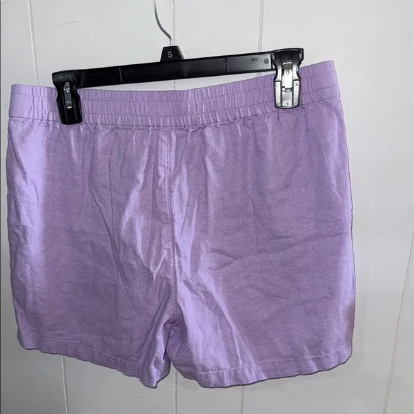 J.Crew Women's Purple Shorts - Image 3