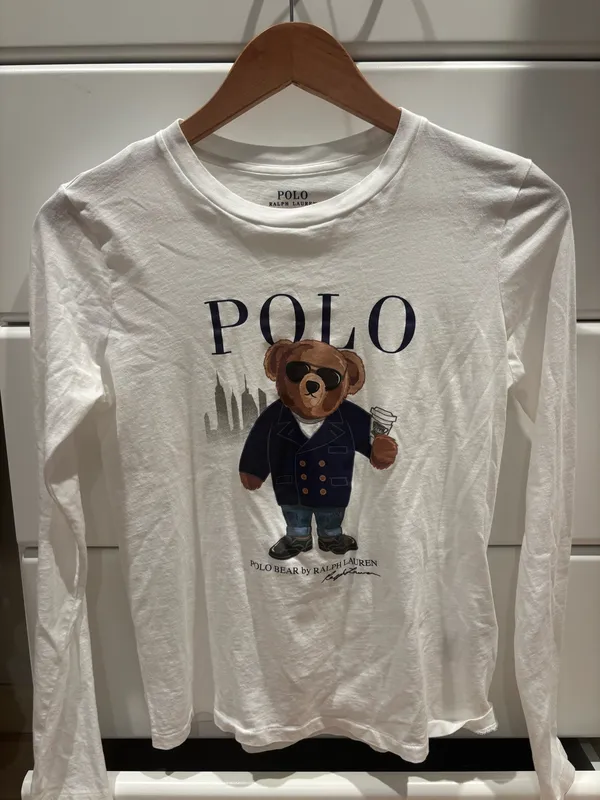 Ralph Lauren Polo bear long sleeve tee - Image 3
