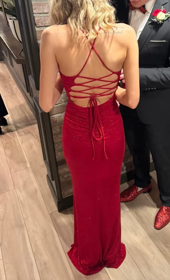 Windsor Red Prom Dress - Image 3