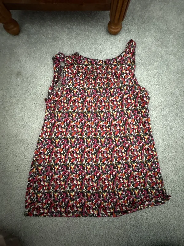 Oh Baby by Motherhood Maternity Sleeveless Ruched Tank Top Size L - Image 4