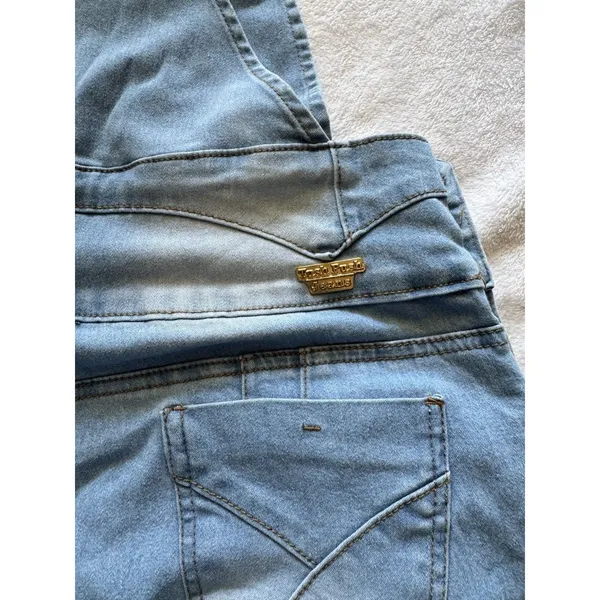 Tush Push Women's Size L Overall Jeans Size L - Image 11