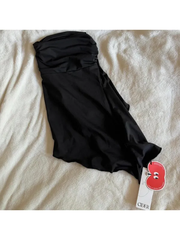 Asymmetrical black tube top from Cider NWT - Image 2