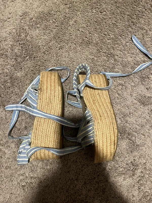 ZARA Lace Up Espadrilles - Image 3