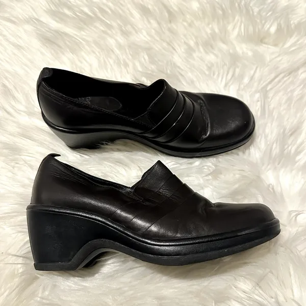 Dansko Aubrey Slip-on Wedge Clogs Sz 9.5 - Image 8