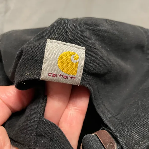Carhartt Women's Canvas Script Graphic Cap (Black, One Size) - Image 7