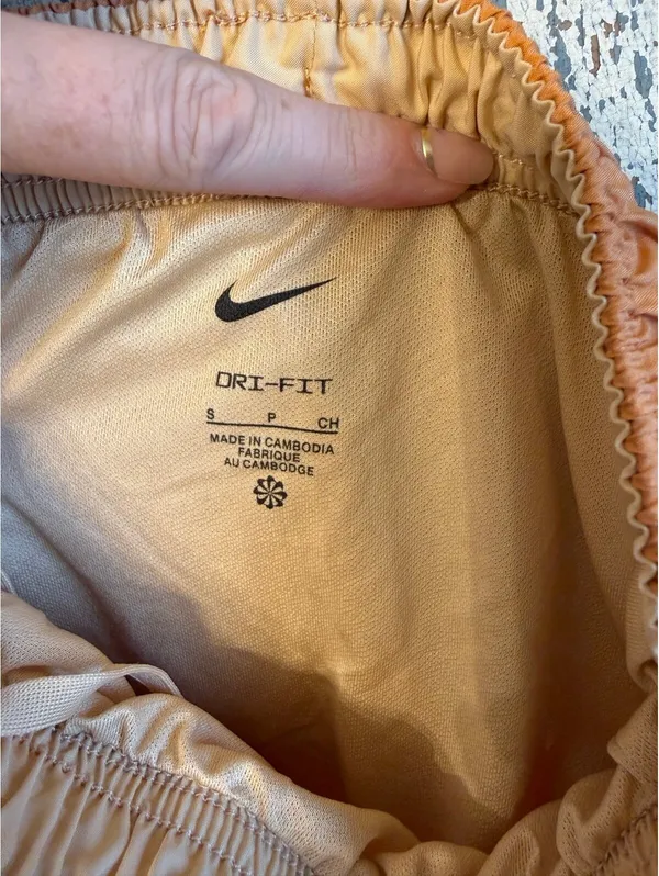 Nike Orange Athletic Running Shorts size small women’s - Image 5