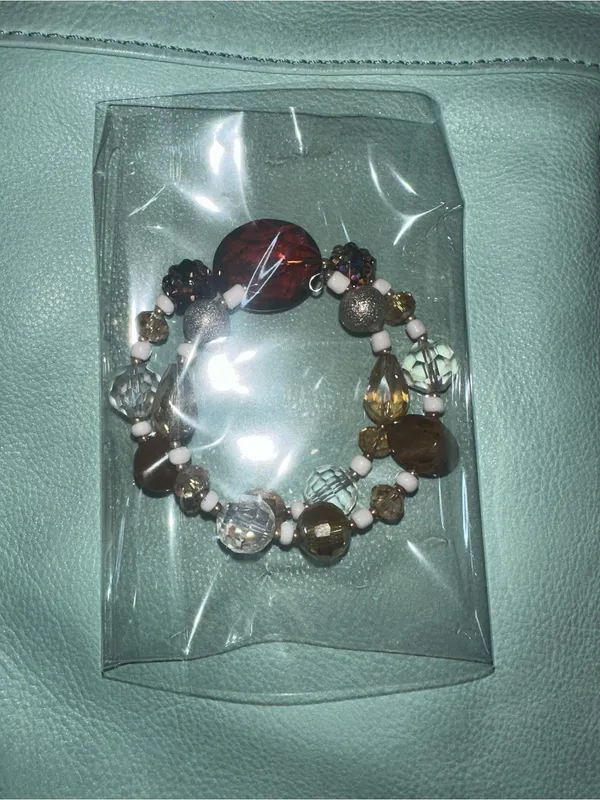 Boho Western Chic Handmade Wrap Bracelet - Image 3