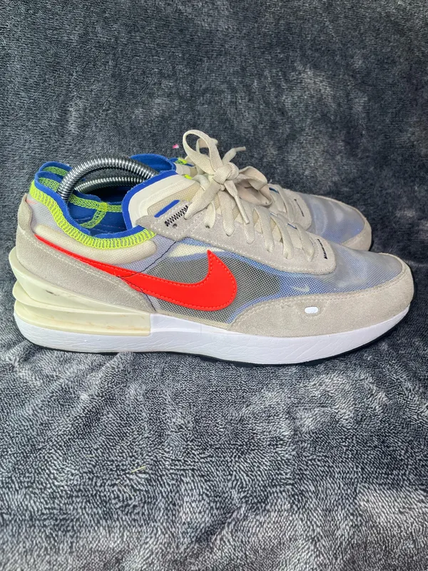 Nike Waffle One Summit White Bright Crimson Men's Size 10.5 DA7995-101 - Image 3