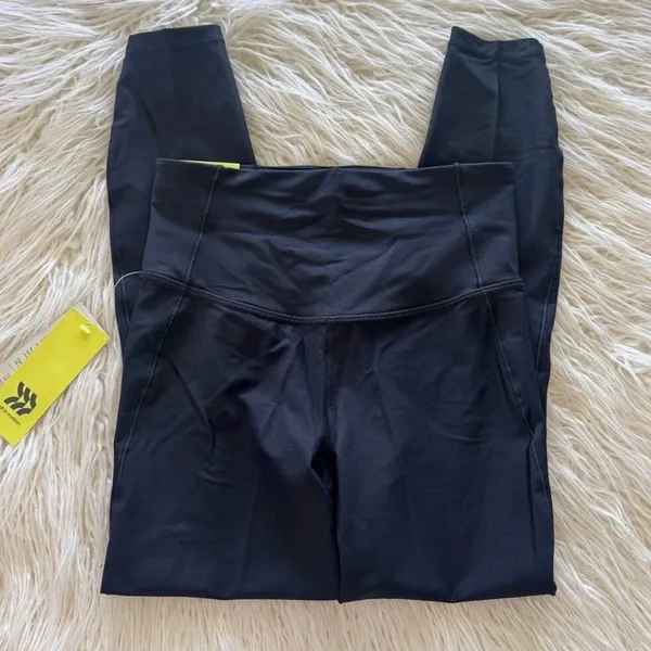 All In Motion Effortless Support Leggings Black Size Large - Image 3
