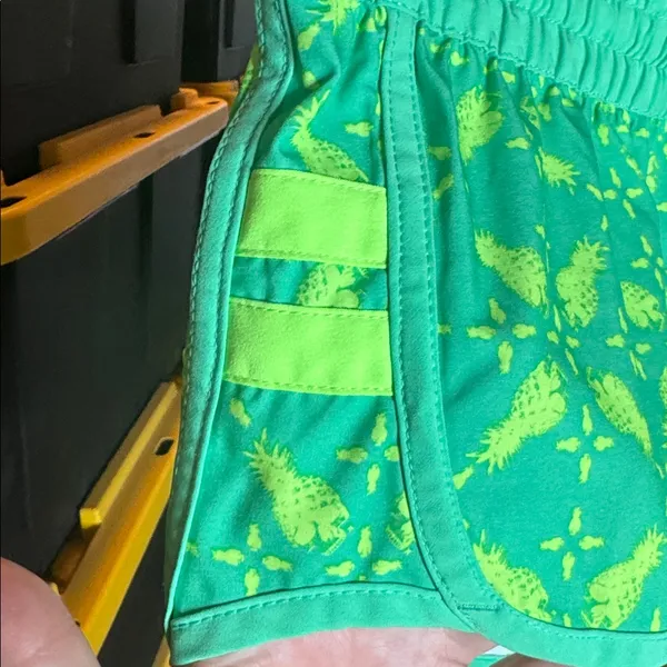 Hurley Phantom Block Party Beachrider Board Shorts Pineapple Print Size Small - Image 6