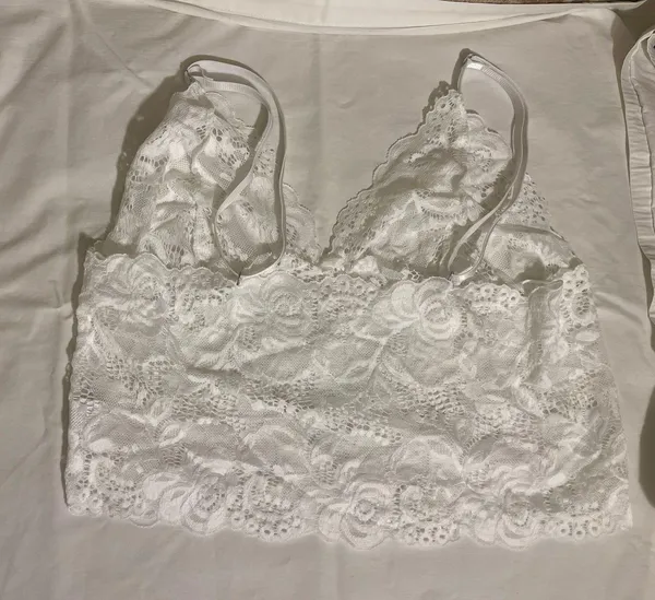 White Laced Bralette - Image 2